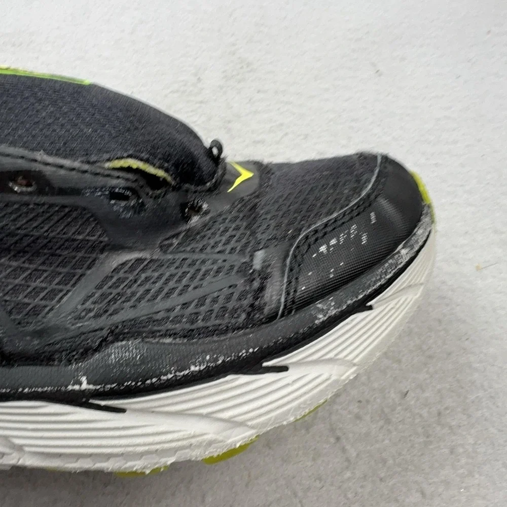 Hoka One One Challenger ATR 3 Running Shoes Mens Size 8 Black Lime Cushioned EVO